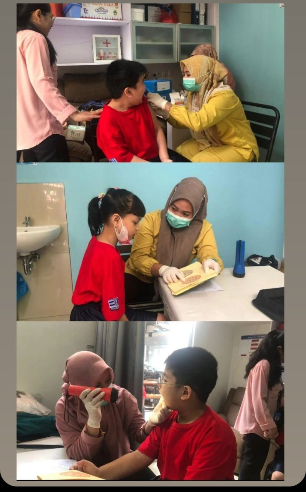 Penjaringan dan Bulan Imunisasi Anak Sekolah SD Kristen Cita Hati