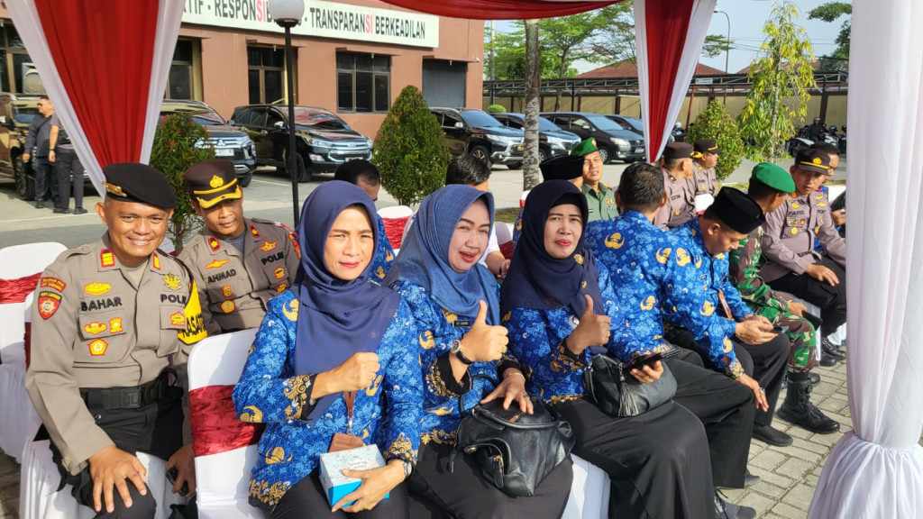 Menghadiri Apel Operasi Mantap Brata Mahakam 2023 - 2024