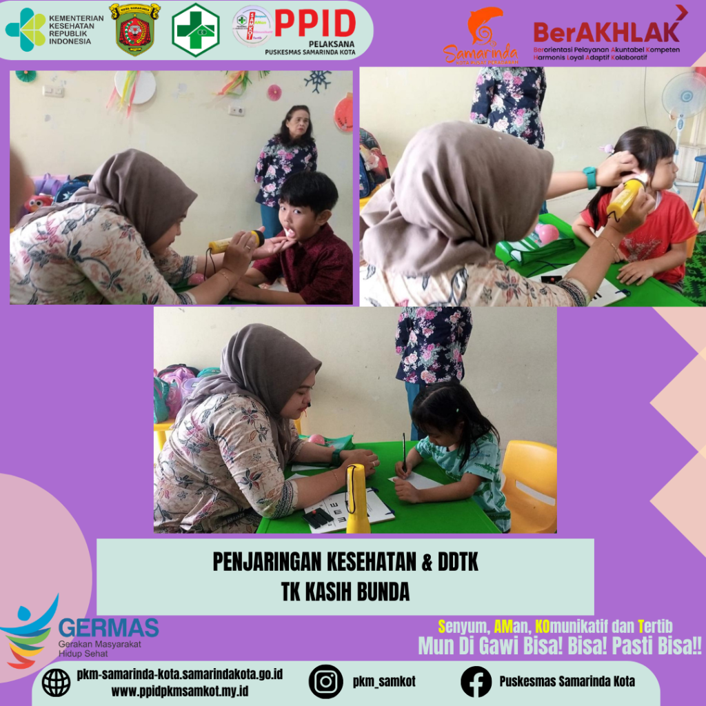 Penjaringan Kesehatan dan DDTK