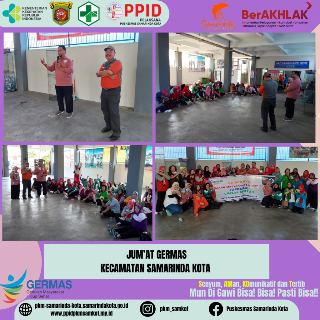 JUM'AT GERMAS DI KECAMATAN SAMARINDA KOTA