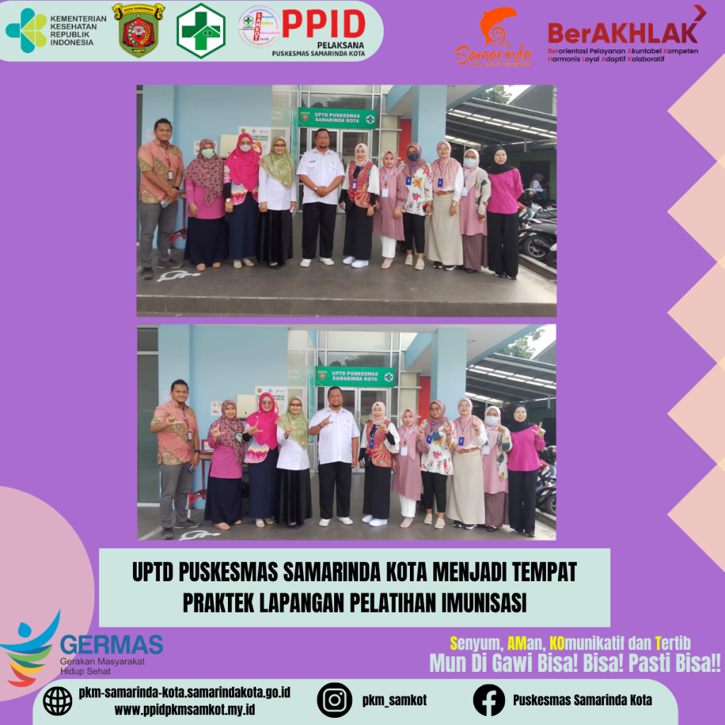 Tempat Praktek Kerja Lapangan Pelatihan Imunisasi