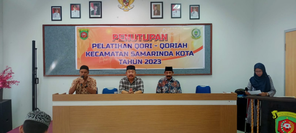 Penutupan Pelatihan Qori-Qoriah Kecamatan Samarinda Kota
