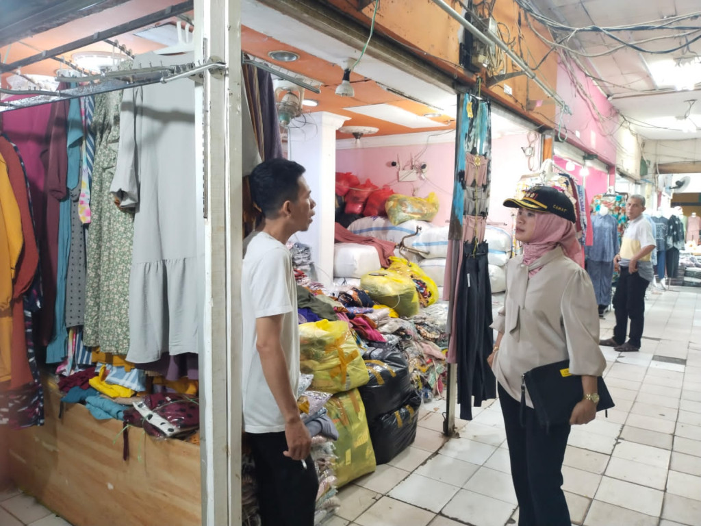 Monitoring Bersama Asisten 1 Di Pasar Pagi