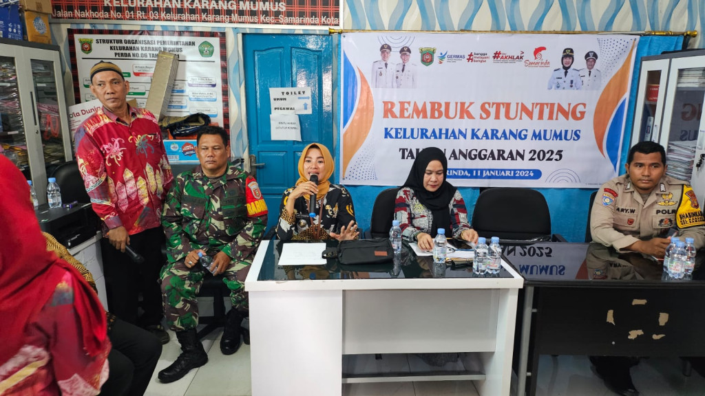 Pelaksanaan Rembuk Stunting dan Musrenbang Kelurahan Karang Mumus