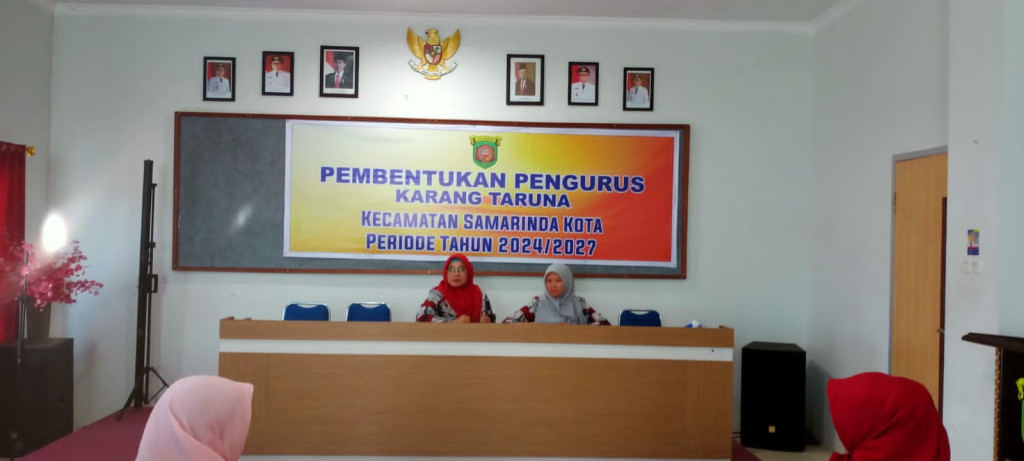 Pembentukan Pengurus Karang Taruna Kecamatan Samarinda Kota