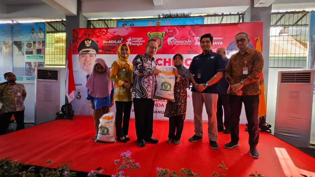 Launching Pendistribusian Beras Cadangan Pangan Pemerintah (CPP) Tahap 1