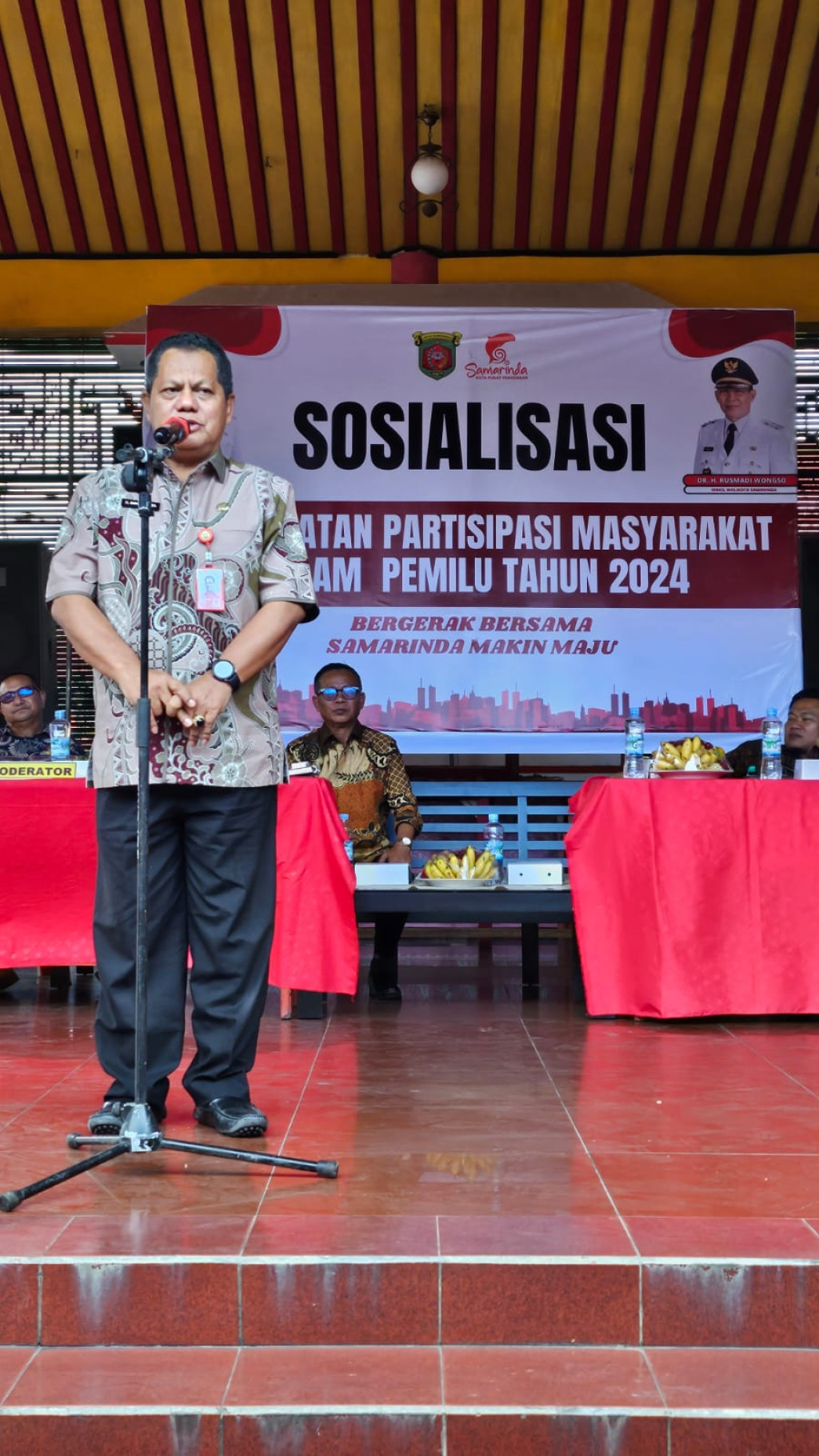 Sosialisasi Peningkatan Partisipasi Pemilih Pada Pemilu Tahun 2024