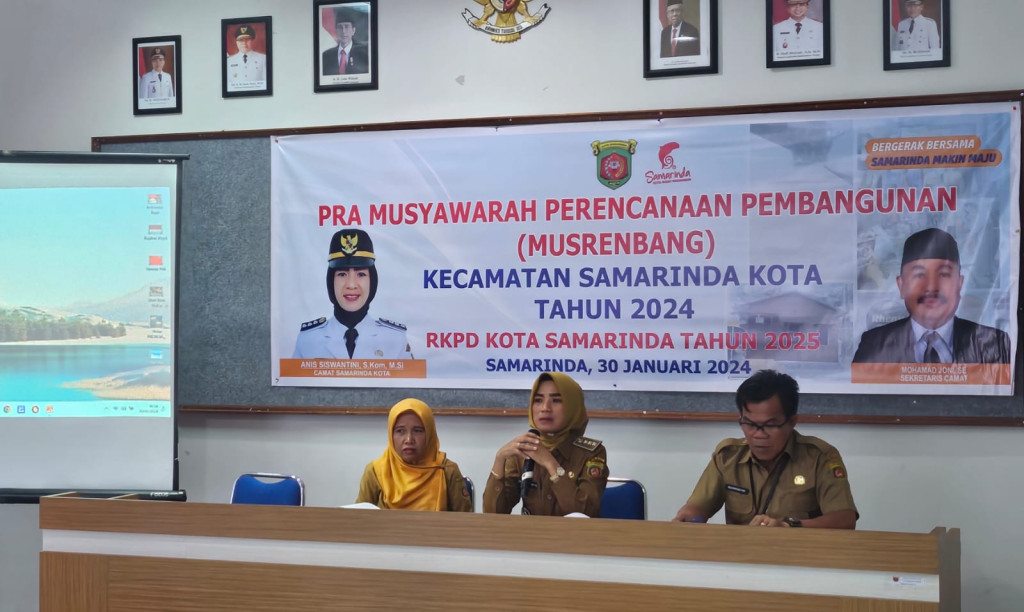 Pra Musrenbang Kecamatan Samarinda Kota Tahun 2024
