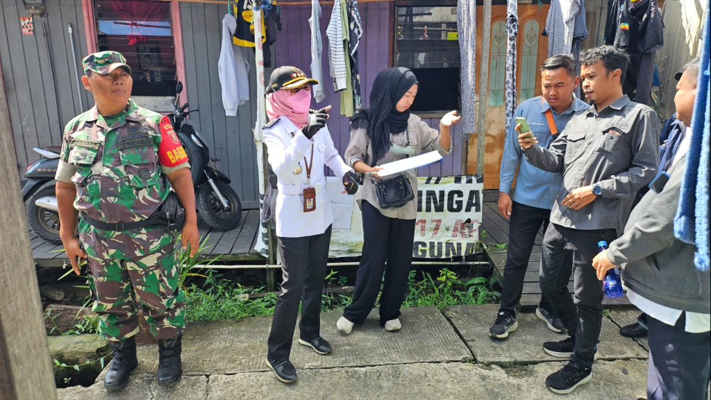 Finalisasi, Verifikasi Lapangan Penentuan Batas Bagi Warga Terdampak Normalisasi SKM Segmen 2