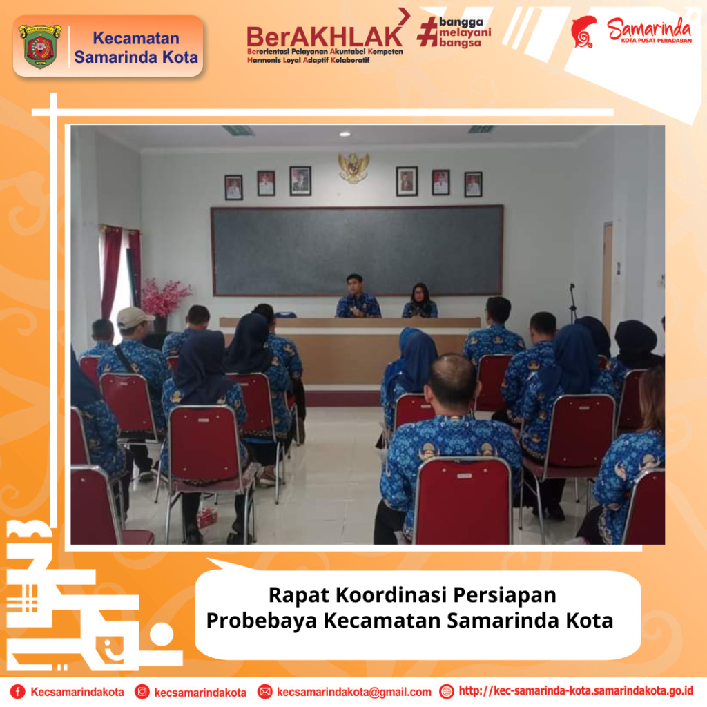 Rapat Koordinasi Persiapan Probebaya