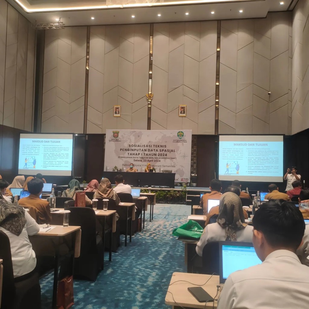 Sosialisasi Teknis Penginputan Data spasial Tahap I Tahun 2024