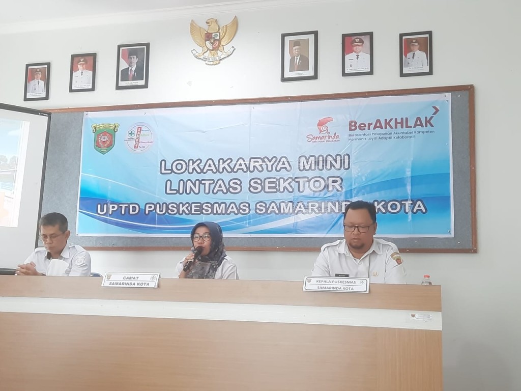 Mini Lokakarya Lintas Sektor Puskesmas Samarinda Kota