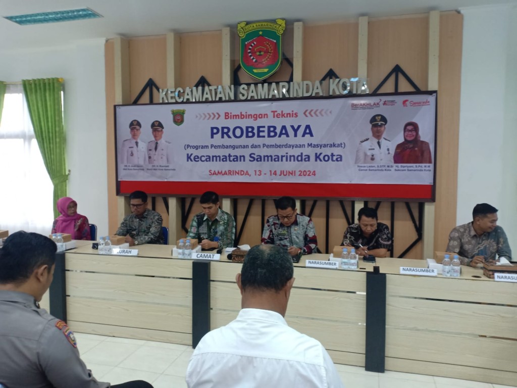 Bimtek Probebaya Kecamatan Samarinda Kota Tahun 2024