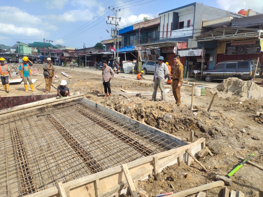 Monitoring Pekerjaan Drainase Diwilayah Kecamatan Samarinda Kota