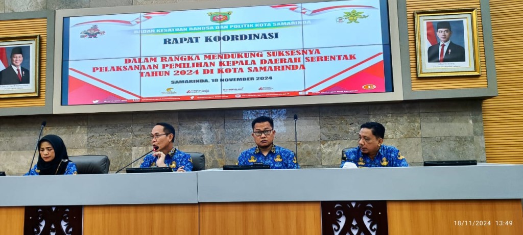 Rakor Pelaksanaan Pemilu Serentak Tahun 2024