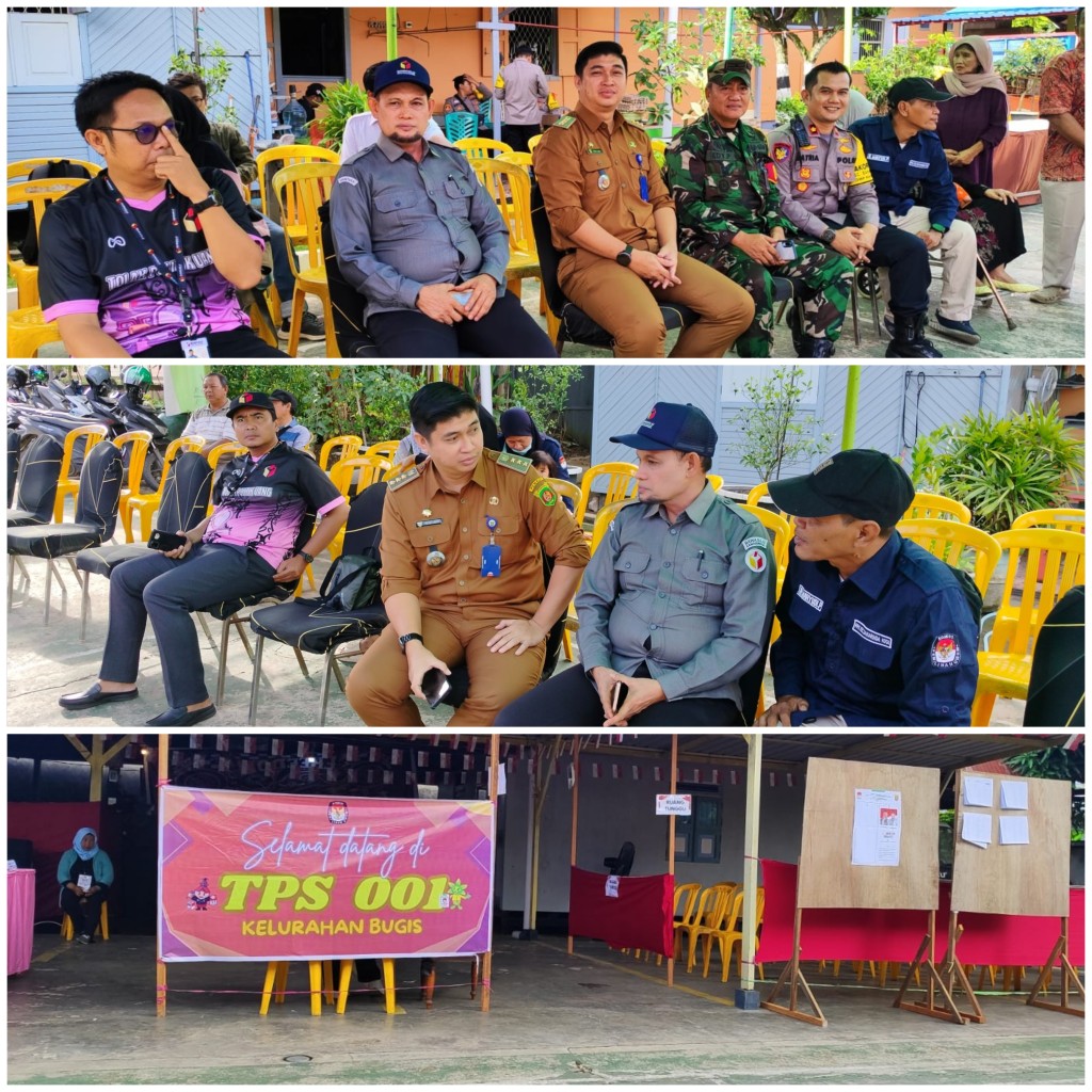 Monitoring PSU di TPS 01 Kelurahan Bugis
