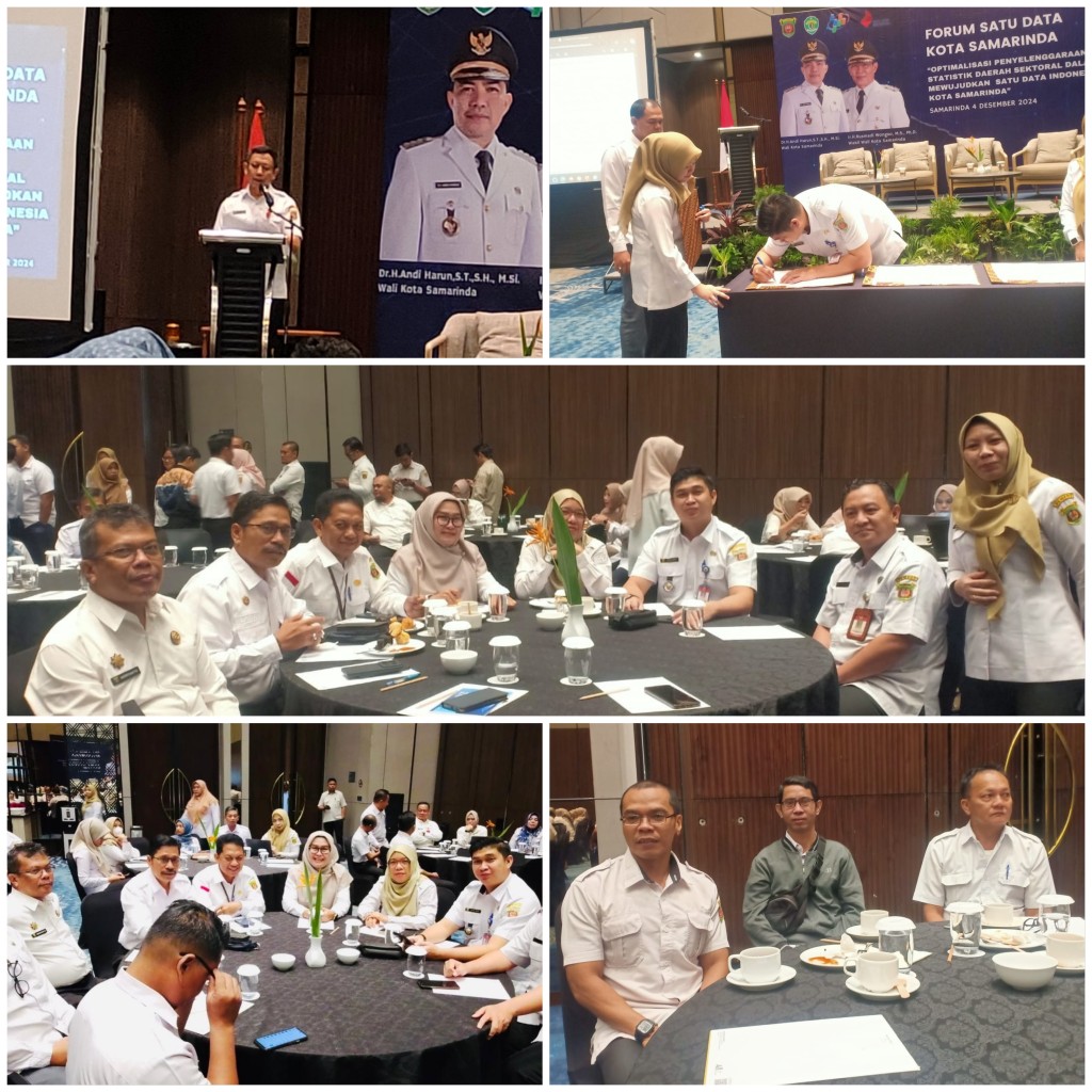 Menghadiri Forum Satu Data Kota Samarinda