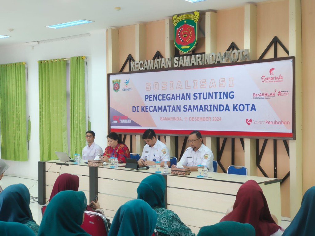 Sosialisasi Pencegahan Stunting di Kecamatan Samarinda Kota