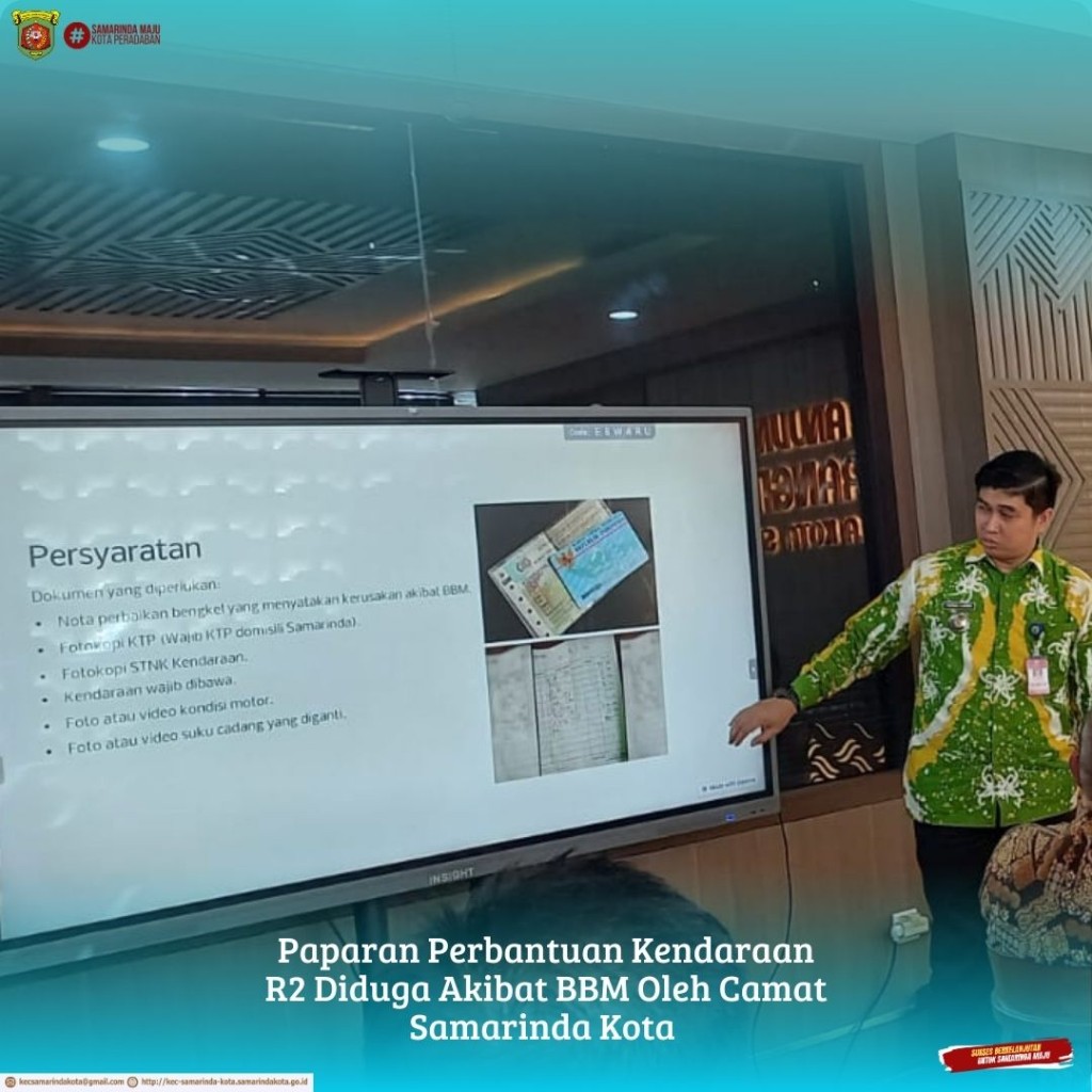 Paparan Perbantuan Kendaraan R2 Diduga Akibat BBM
