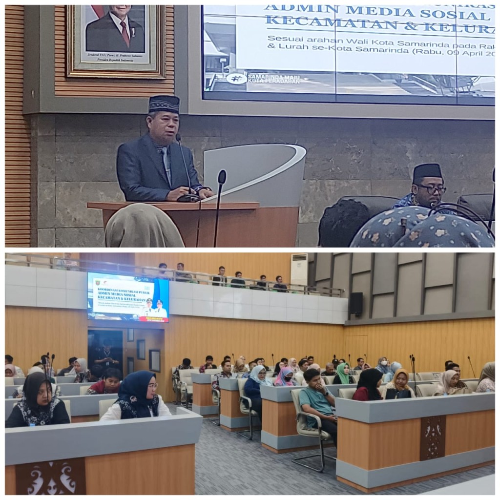 Rakor Komunikasi Publik Admin Media Sosial Kecamatan dan Kelurahan