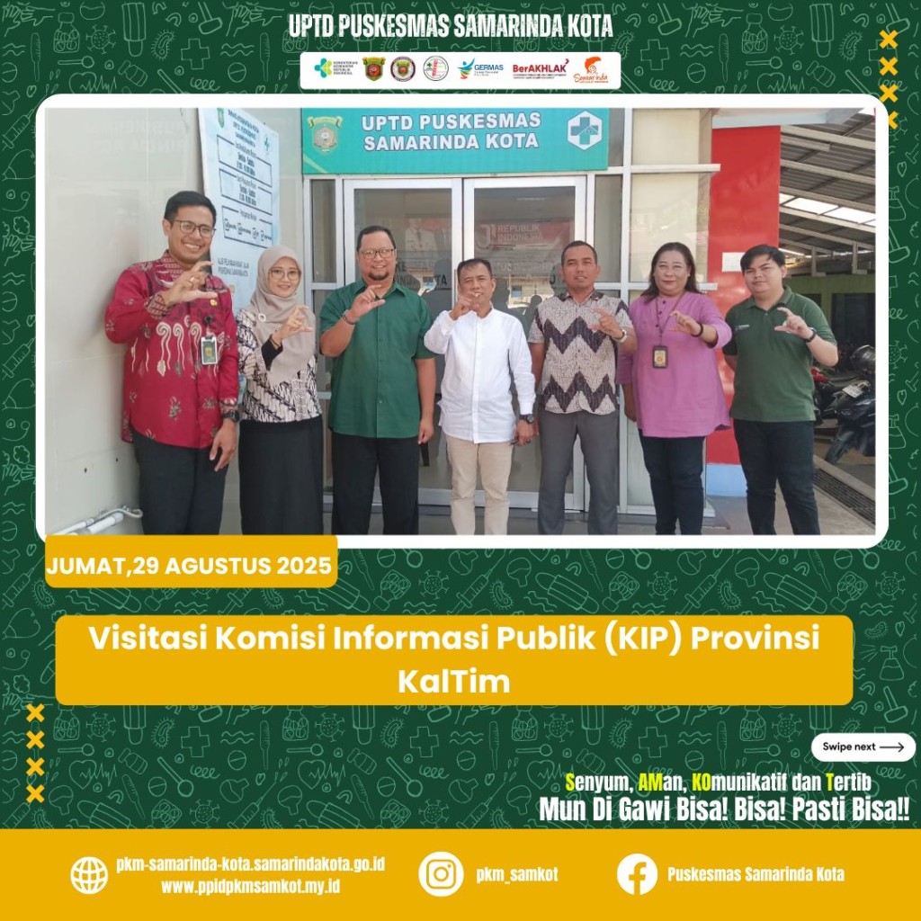 Visitasi Komisi Infomasi Publik Provinsi Kalimantan Timur