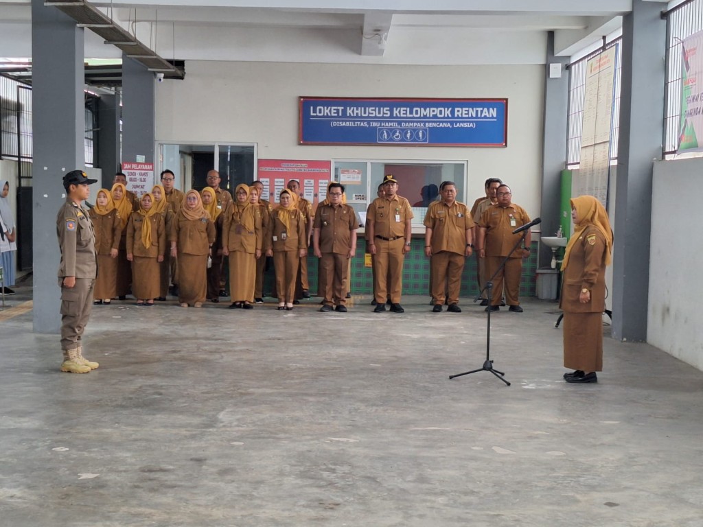 Apel Gabungan Pegawai Kecamatan dan Pegawai Kelurahan Se-Kecamatan Samarinda Kota serta Satpol PP Kecamatan Samarinda Kota