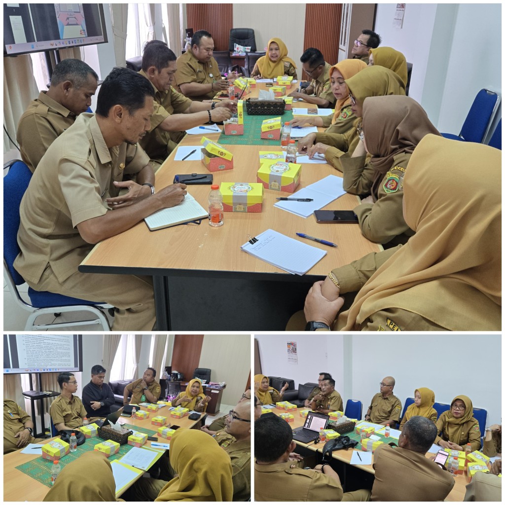 Rakor Bersama Pejabat Struktural Kecamatan dan Lurah