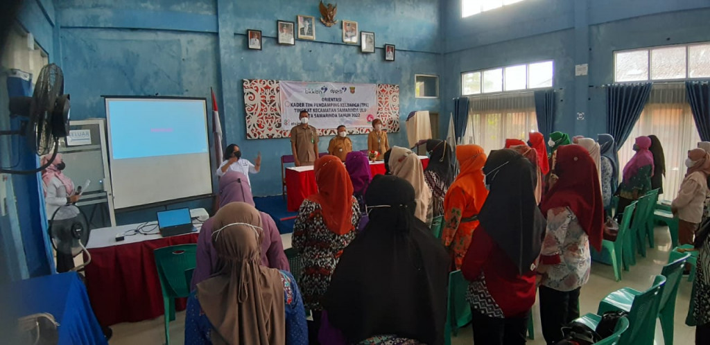 Kegiatan Orientasi Kader tim pendamping keluarga (TPK) TK.Kecamatan Samarinda Ulu