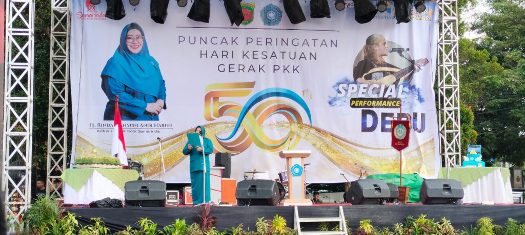 Puncak Peringatan Hari Kesatuan Gerak PKK