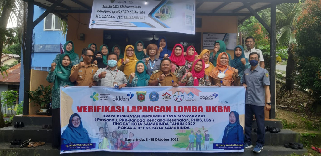 Penilaian Lomba PKK Bangga Kencana  Kesehatan Tingkat Kota Samarinda