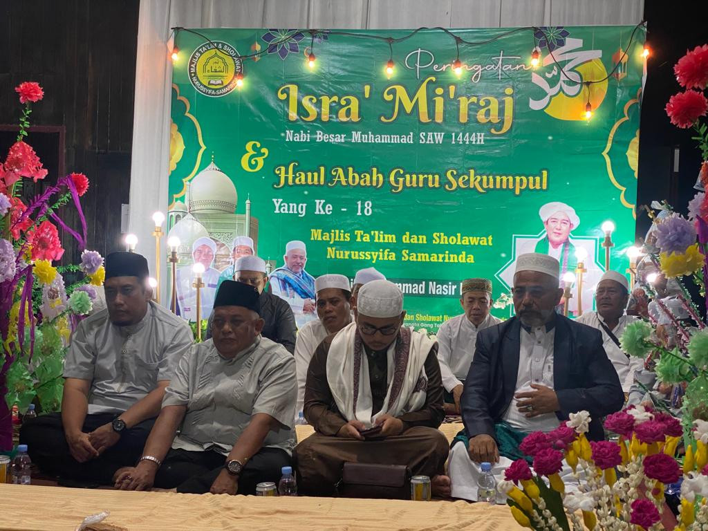 Kegiatan Haul Guru Sakumpul & Peringatan Isro Mi'raj Nabi Besar Muhammad SAW 1444 H 2023 M