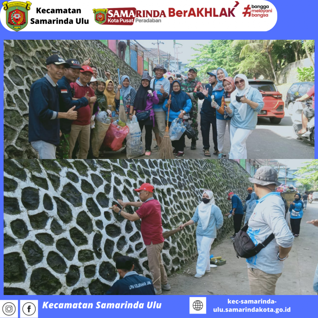 Pukul 07.30 Wita s/d selesai telah dilaksanakan Kegiatan Gotong Royong Massal & Pengecatan