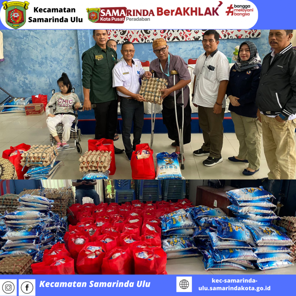 Penyerahan secara simbolis bantuan asistensi rehabilitasi sosial