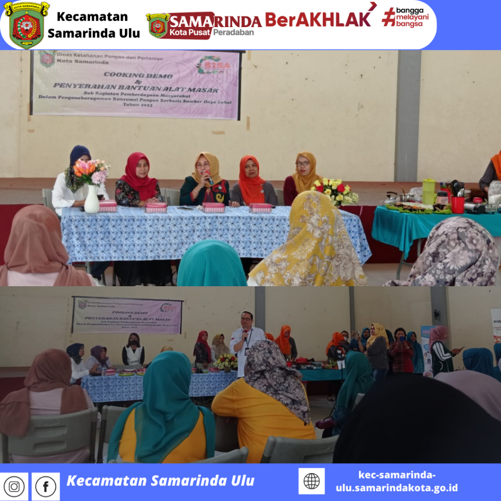 Kegiatan Ketua TP PKK Kecamatan Samarinda Ulu