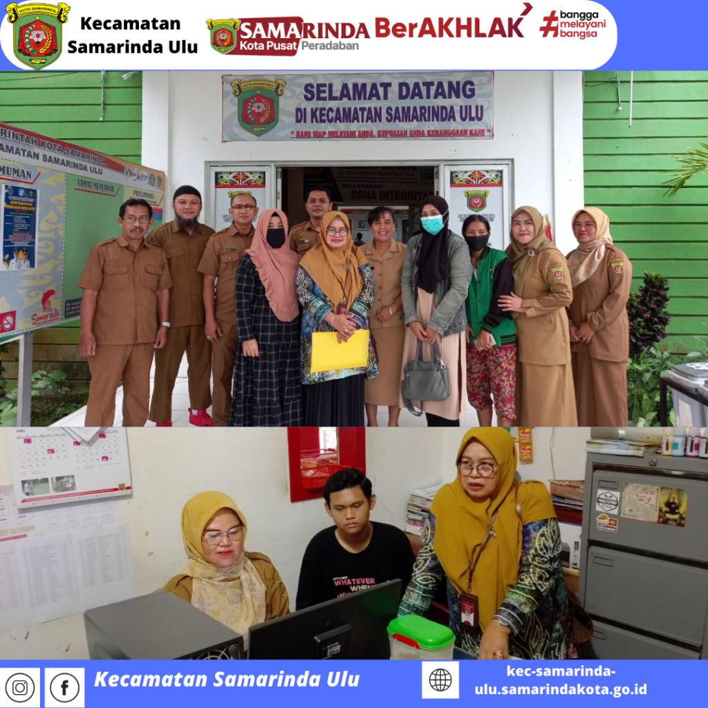 Verifikasi Lapangan Kunjungan (VLK) Evaluasi Kota Layak Anak (KLA) Kota Samarinda Thn 2023.