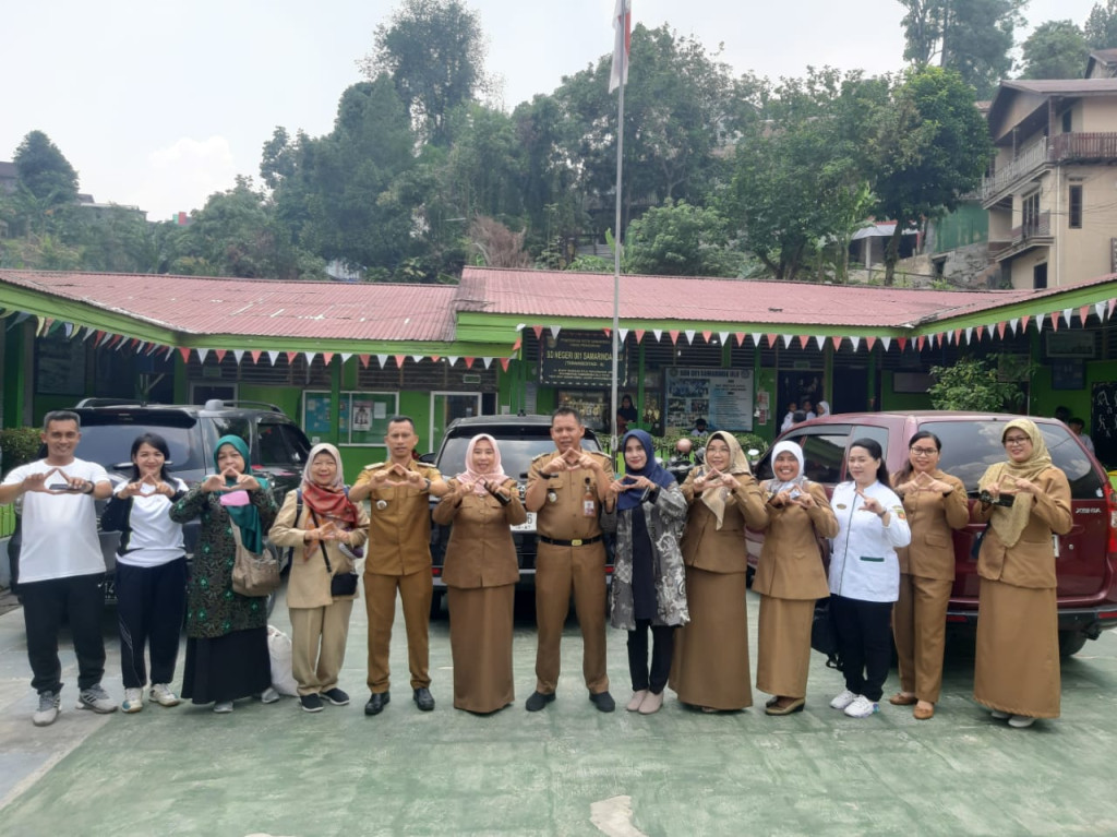 Pelaksanaan Monev Stratifikasi UKS di SDN 001, SD Muhammadiyah 2 dan MTS Darul Ihsan