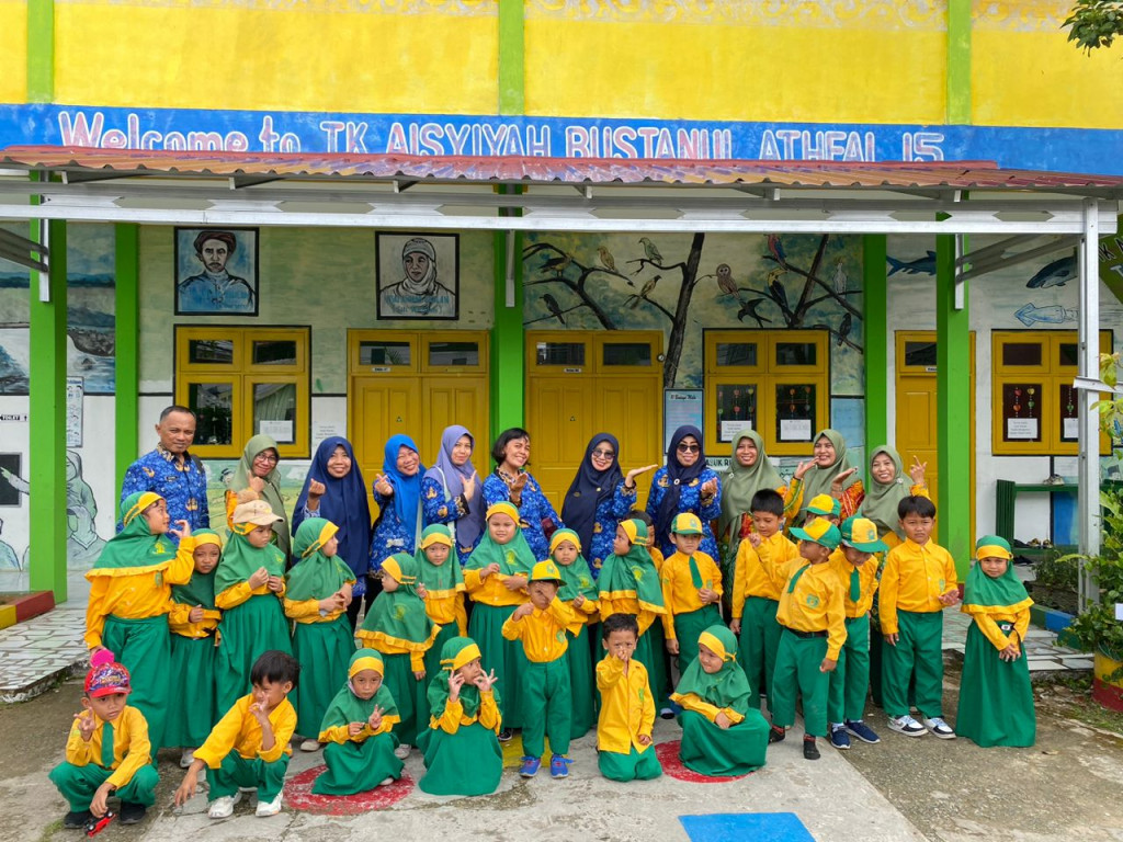 Tim UKS Kecamatan Samarinda Ulu melaksanakan Monitoring dan evaluasi di TK ABA Islam