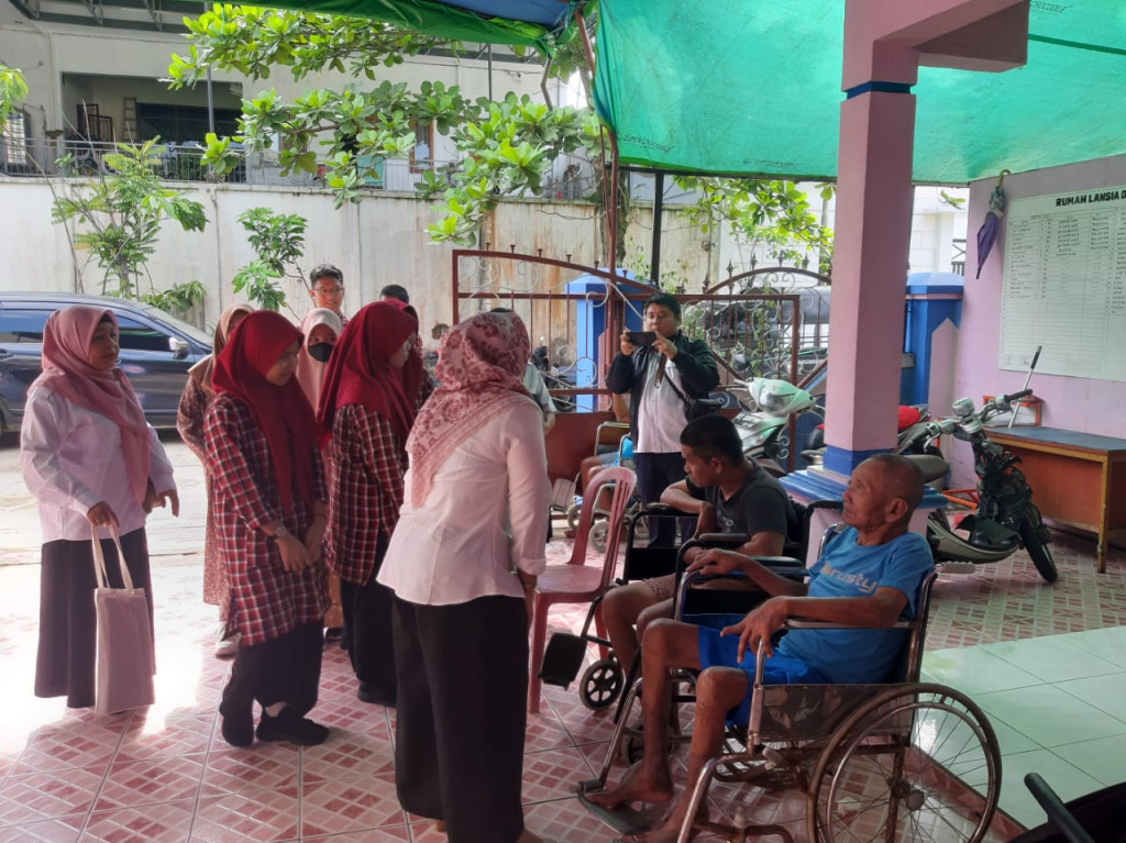 Kunjungan Forum Anak Kecamatan Samarinda Ulu ke Rumah Lansia & Yatim Piatu FJDK Provinsi Kalimantan Timur