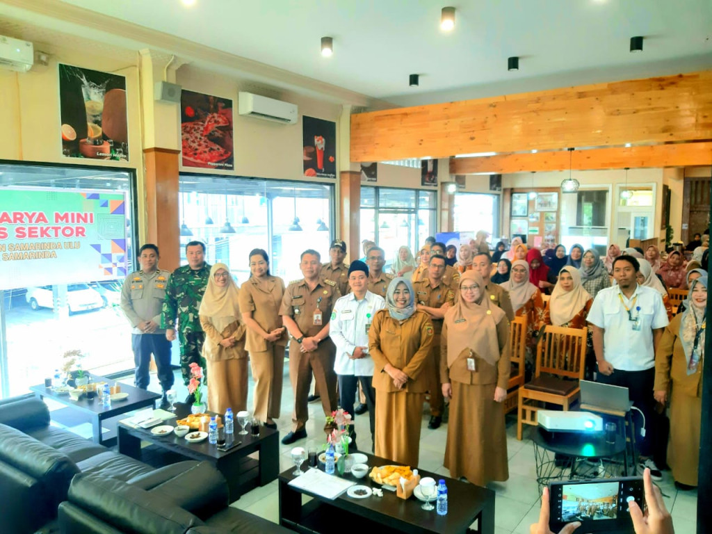 Kegiatan Loka karya mini lintas sektor triwulan 4 puskesmas se Kecamatan Samarinda Ulu