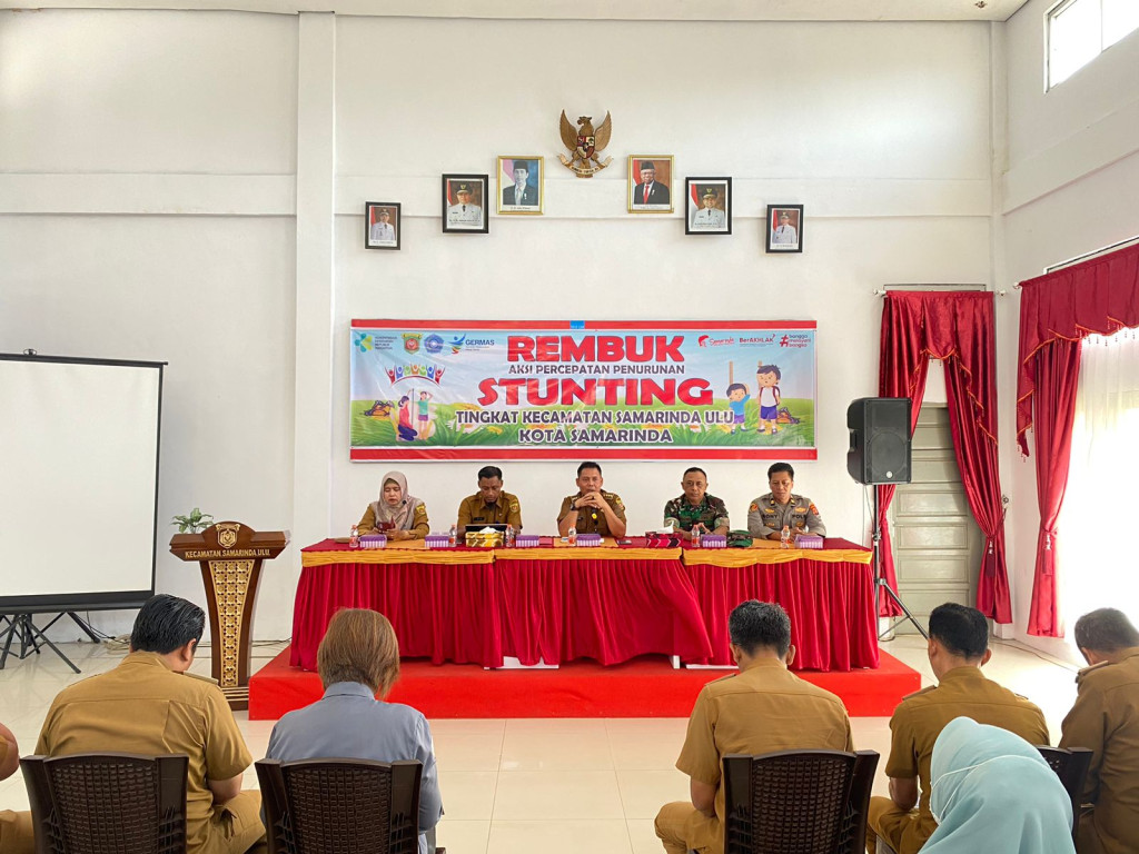 Rembuk Aksi Percepatan Penurunan Stunting Tingkat Kecamatan Samarinda Ulu