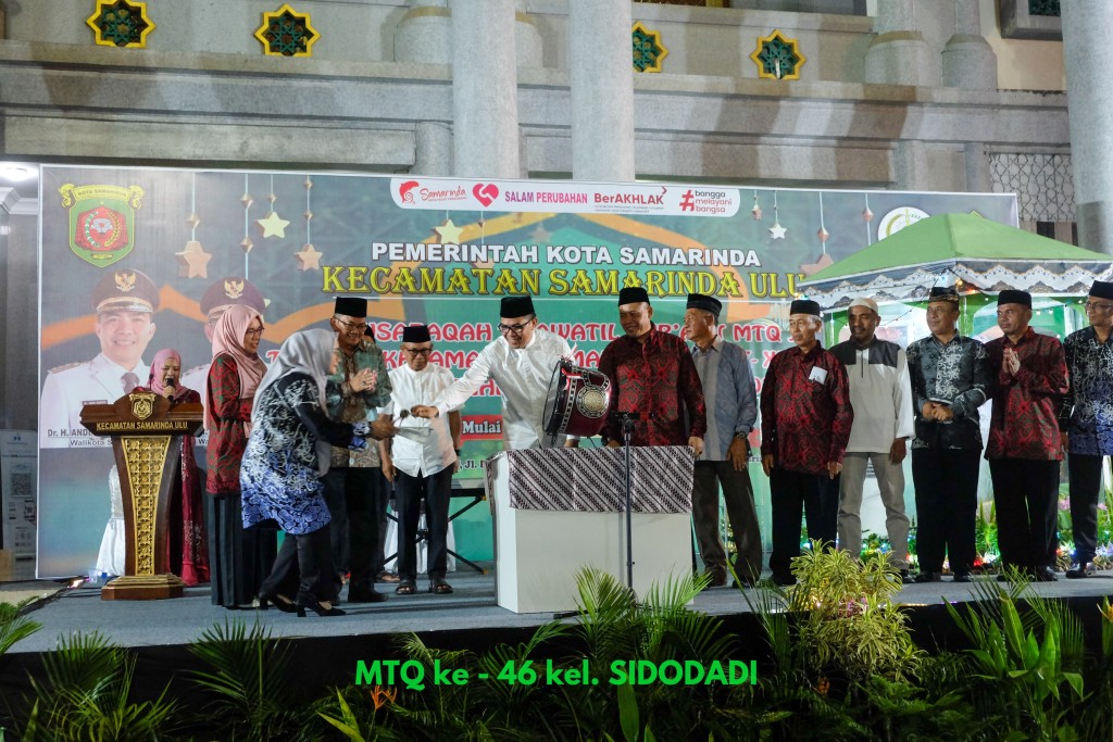 Pembukaan MTQ ke 46 tingkat Kecamatan Samarinda Ulu Tahun 2024