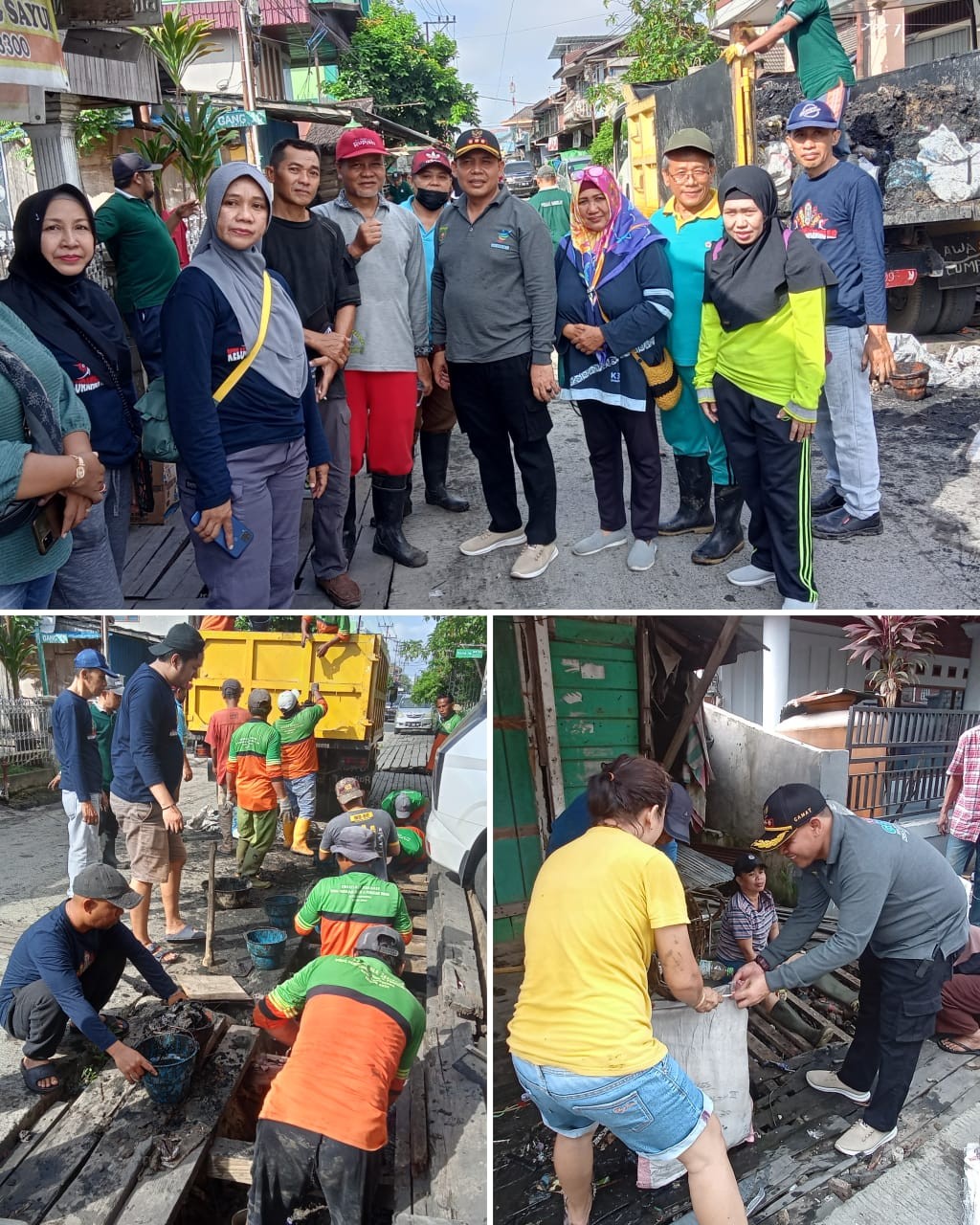 Monitoring Kegiatan Gotong Royong Jl. Siti Aisyah Kel. Teluk Lerong Ilir Kec. Samarinda Ulu.