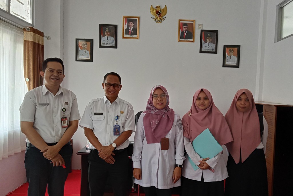 Sekretaris Camat Menerima Kunjungan Inspektorat