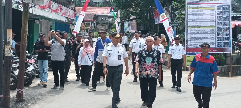 Verifikasi lapangan penilaian Probebaya Award tingkat Kota Samarinda Tahun 2023