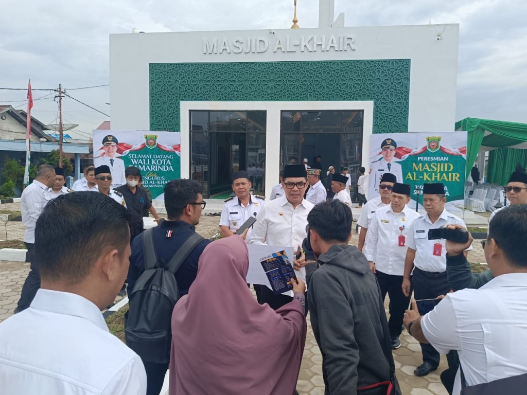 Wali Kota Samarinda meresmikan Masjid Al-Khair