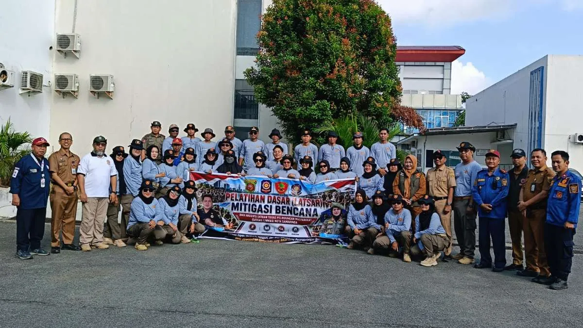Pelatihan Dasar (Latsar) Mitigasi Bencana bagi Anggota Satuan Tugas Perlindungan Masyarakat (Satgas Linmas) Kota Samarinda