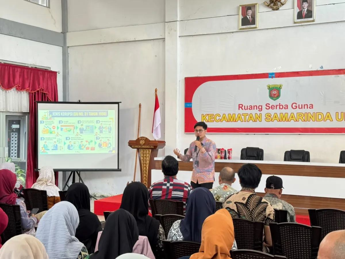 Sosialisasi Upaya Pencegahan Korupsi oleh Inspektorat Kota Samarinda