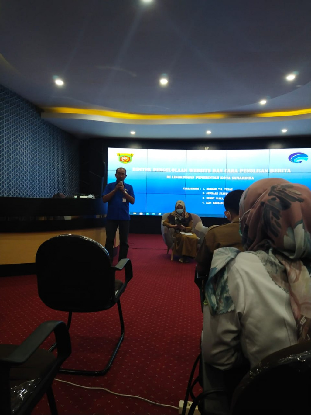 Kecamatan Samarinda Utara Berpartisipasi aktif Kegiatan BIMTEK di Diskominfo