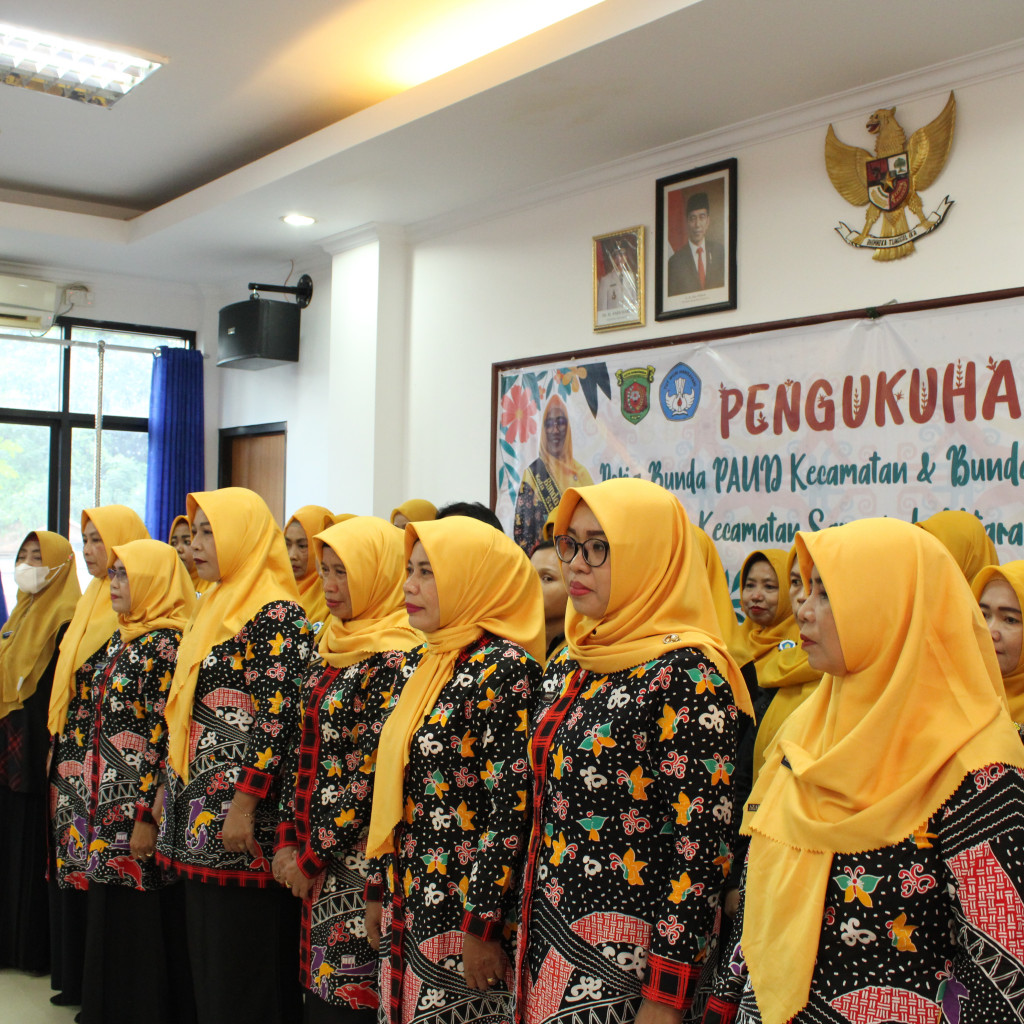 PELANTIKAN POKJA DAN BUNDA PAUD KECAMATAN SAMARINDA UTARA