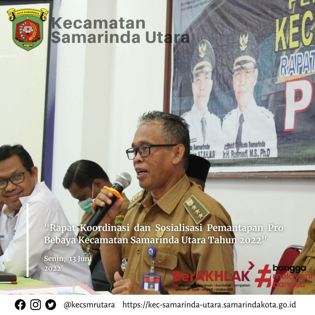 Rapat Koordinasi dan Sosialisasi Pemantapan Pro Bebaya Tahun 2022